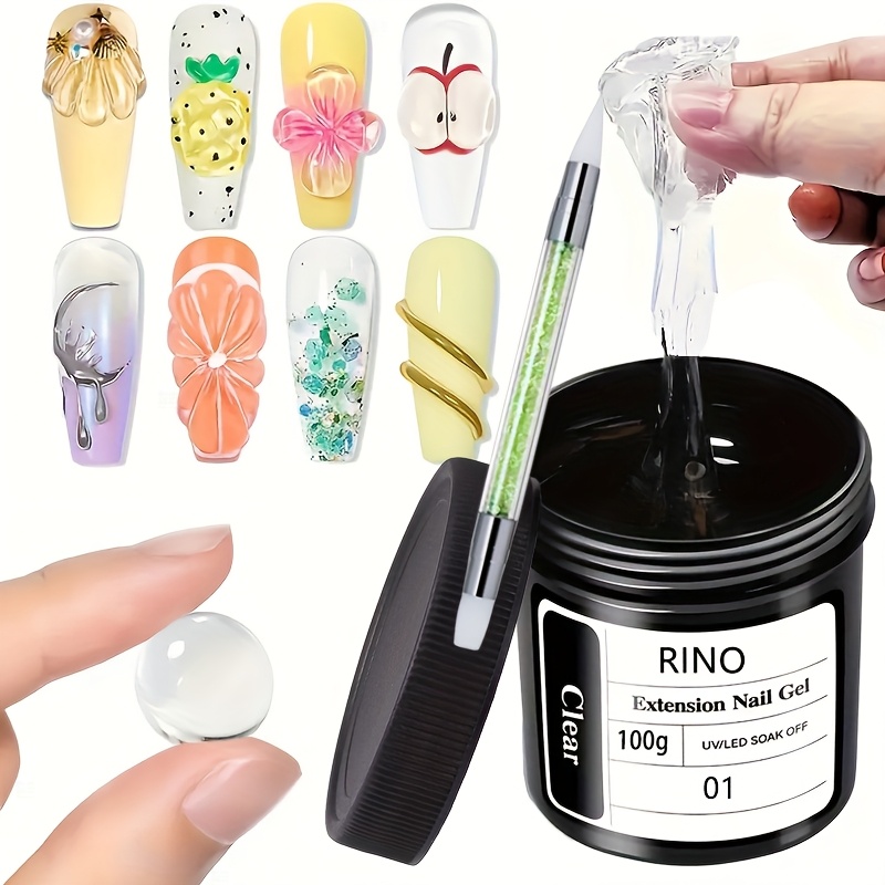 100g 투명 논스틱 핸드 익스텐션 네일 젤 (스컬프처 - Nail Art Ombre 리뷰 및 가격