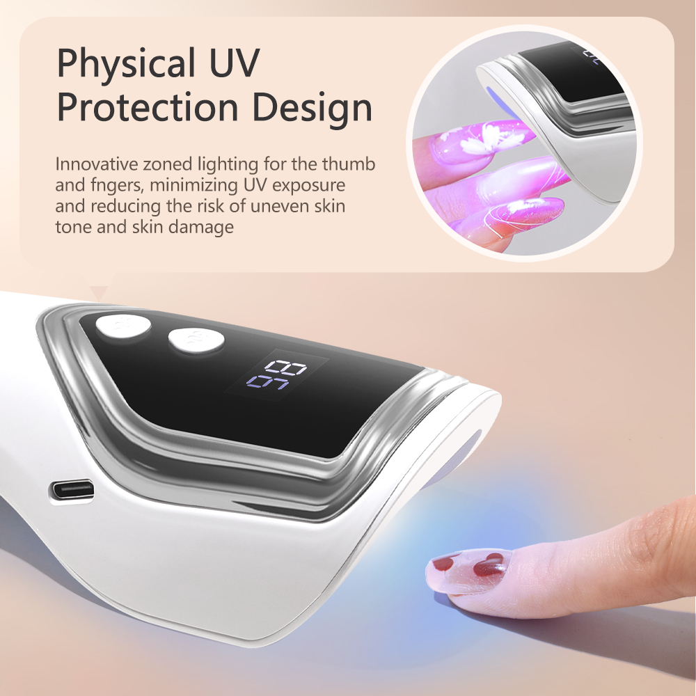 휴대용 손전등형 UV LED 네일 램프, 충전식 미니  - Nail Art Ombre 리뷰 및 가격